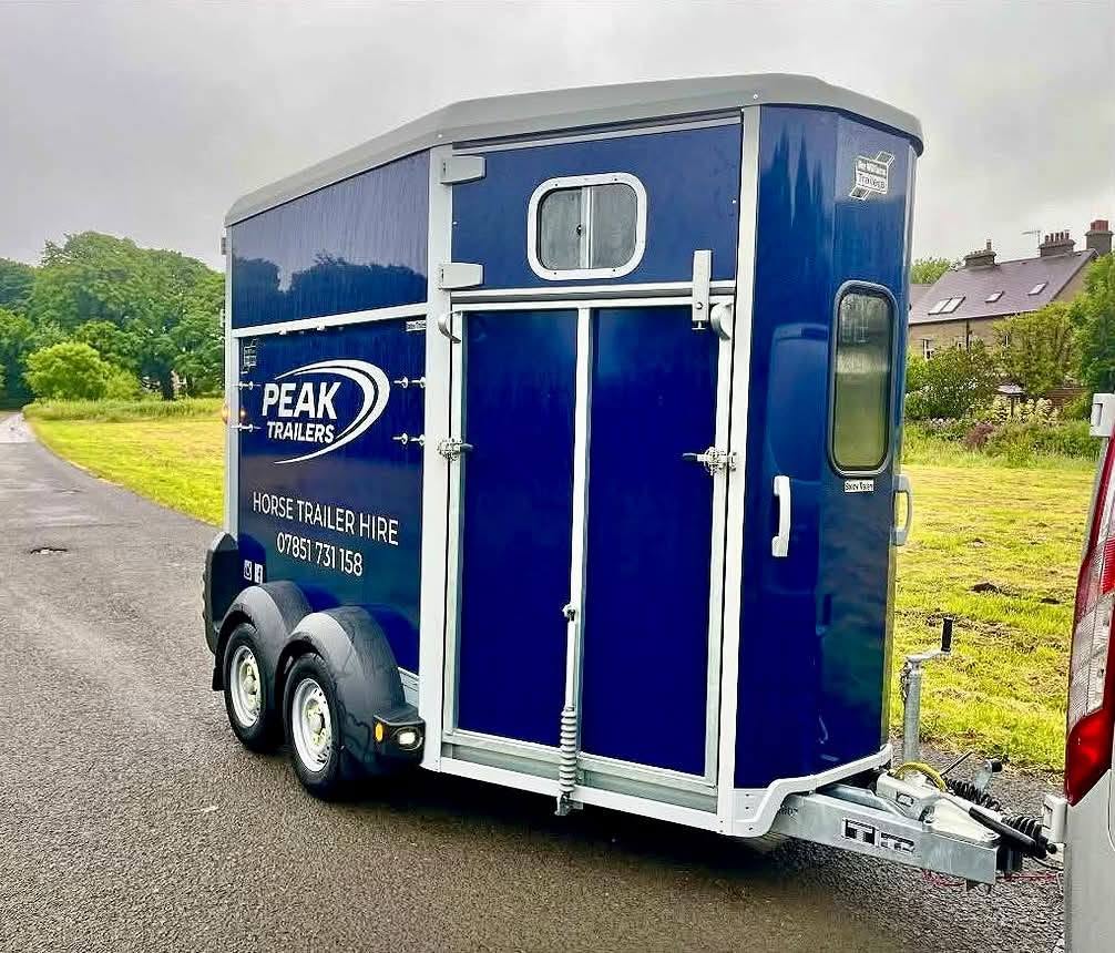 Peak Trailers horse trailer available for hire